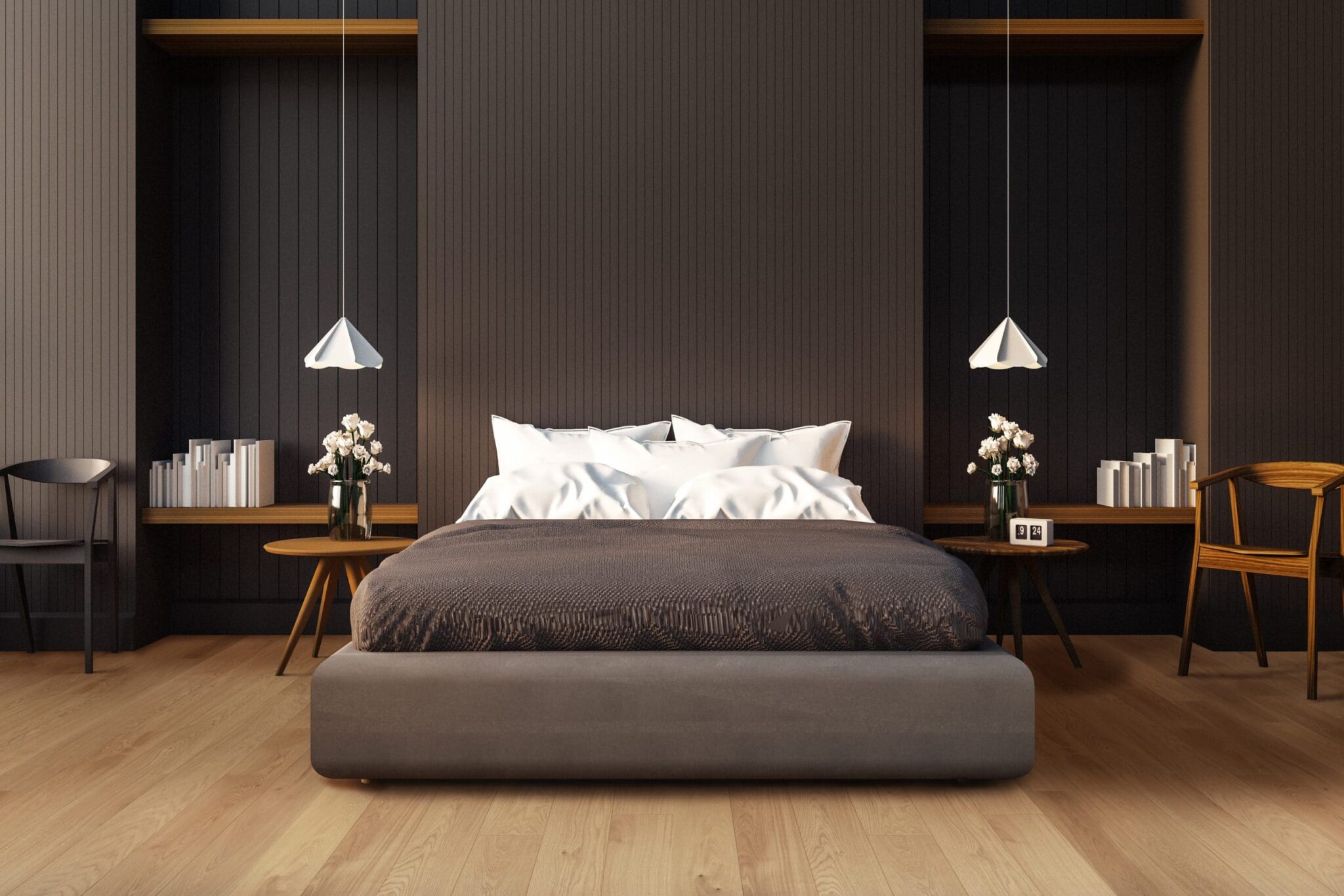 suelos de madera oscuros