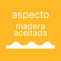 Aspecto madera aceitada