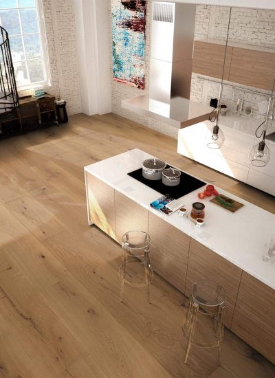 parquet en tonos medios